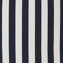 Balta XL Outdoor Lounge Chair Messina Dark Navy Stripe Performance Fabric