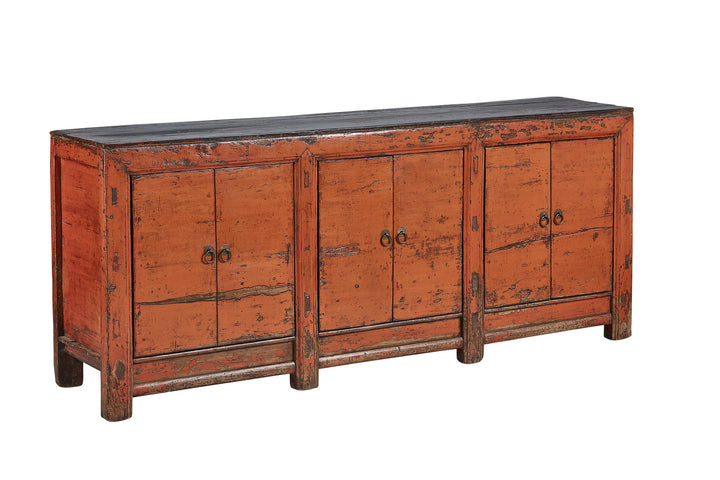 Large Antique Amber Sideboard by Furniture Classics