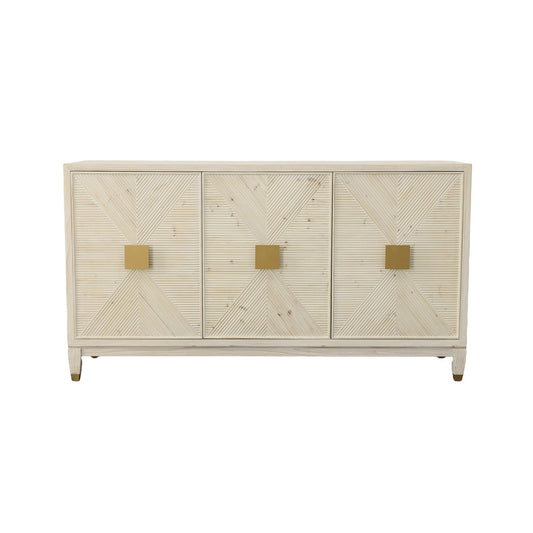 Castlewood White Washed Pine Sideboard by Furniture Classics