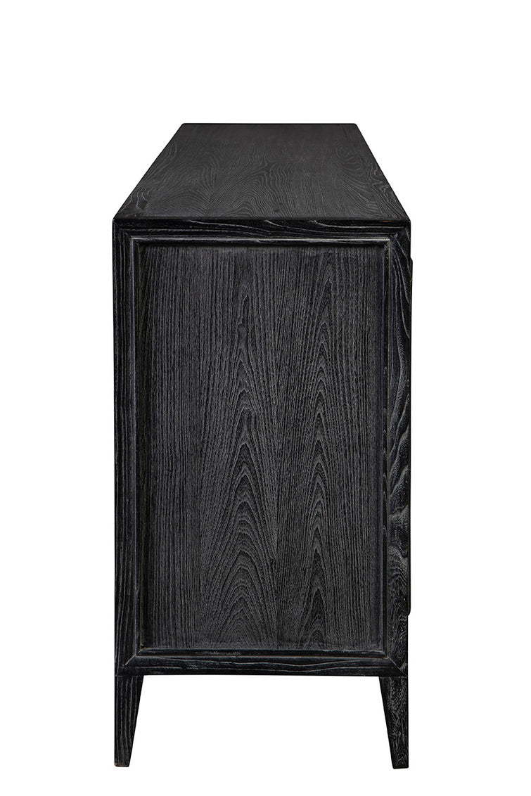 Deroche Charcoal Medallions Sideboard by Furniture Classics