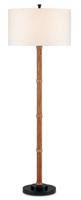 Reed Floor Lamp by Currey and Company