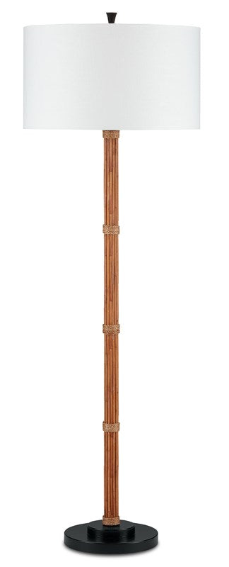 Reed Floor Lamp by Currey and Company