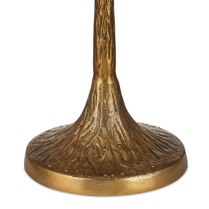 Piaf Brass Floor Lamp by Currey and Company