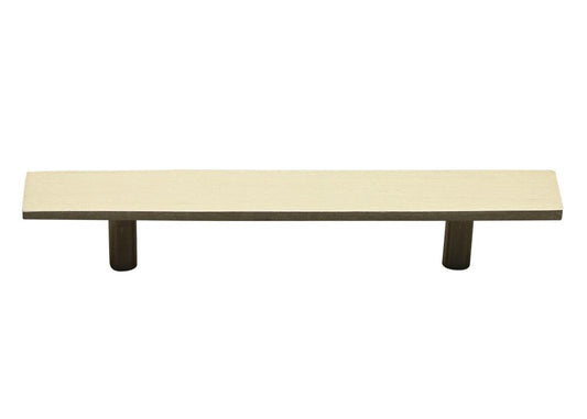 Modern Flat Bar Pull, Brass