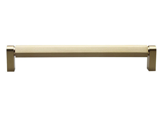 Modern Hex Bar Pull, Brass by Ave Home