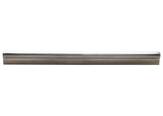 Large Modern Round Bar Pull, Nickel by Ave Home