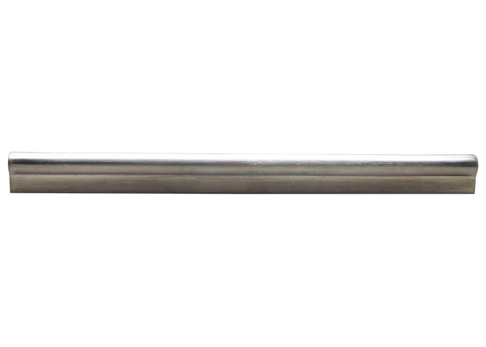 Large Modern Round Bar Pull, Nickel by Ave Home