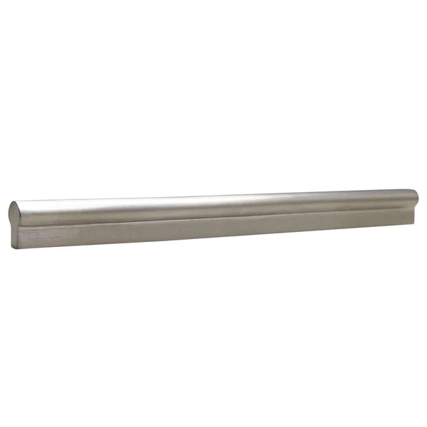 Large Modern Round Bar Pull, Nickel by AVE Home