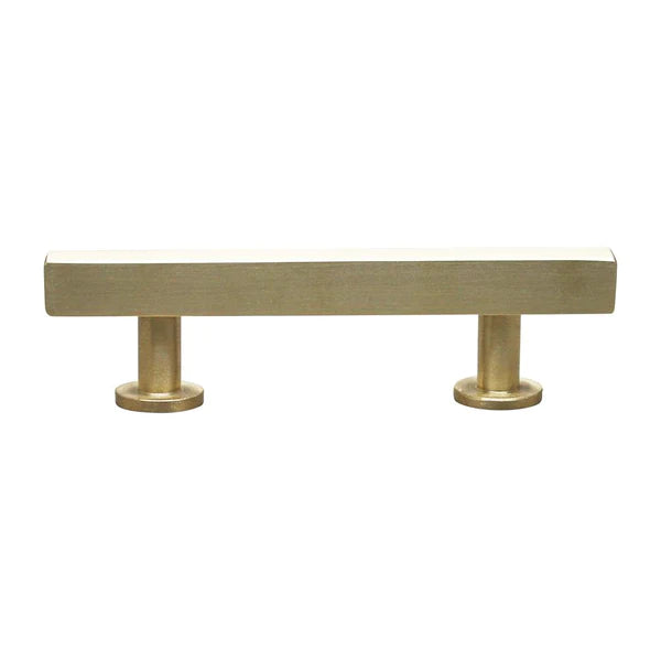 Modern Square Bar Pull, Brass by AVE Home