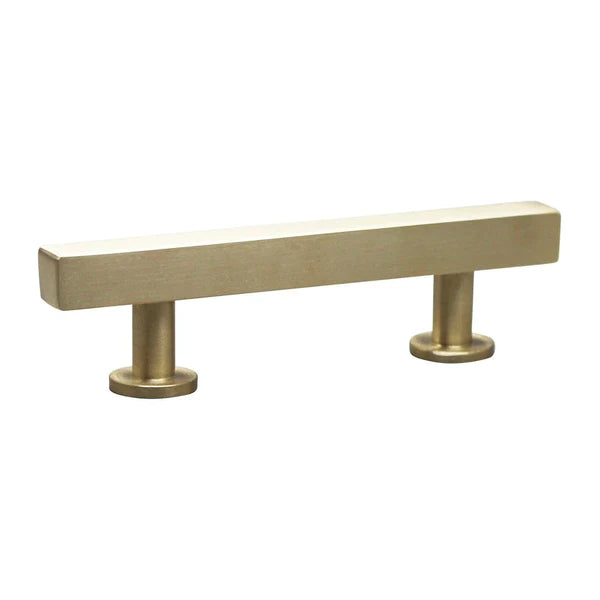 Modern Square Bar Pull, Brass by AVE Home