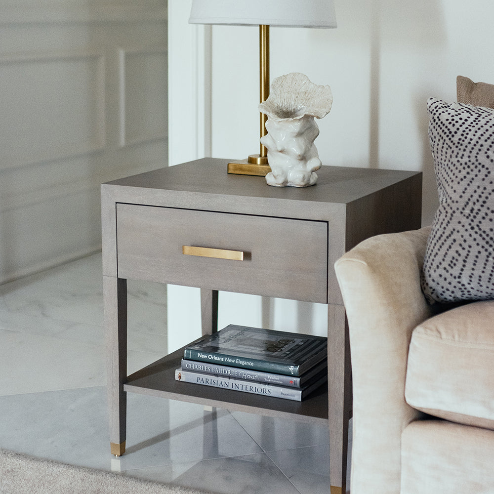 Modern Flat Bar Pull, Brass