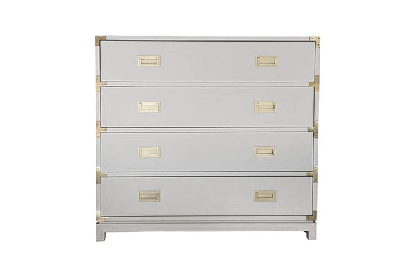 Large Carlyle Campaign Dresser in Grey by AVE Home