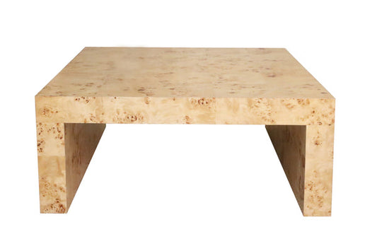 Ave Home Chloe Burl Square Coffee Table