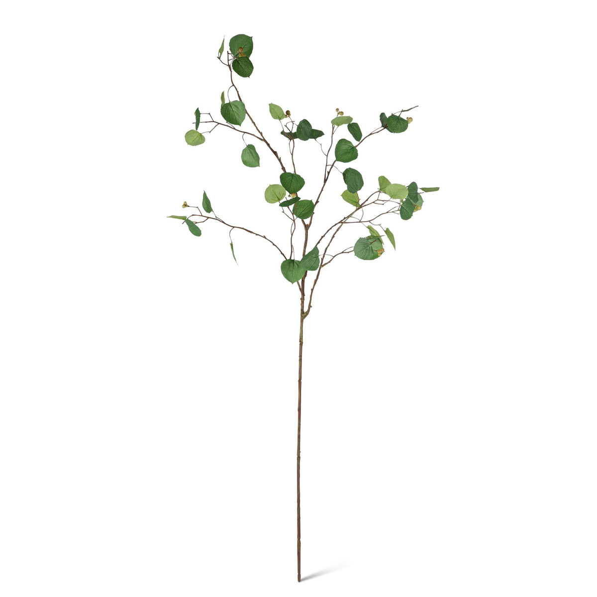 44.9" Eucalyptus Leaf and Berry Stem