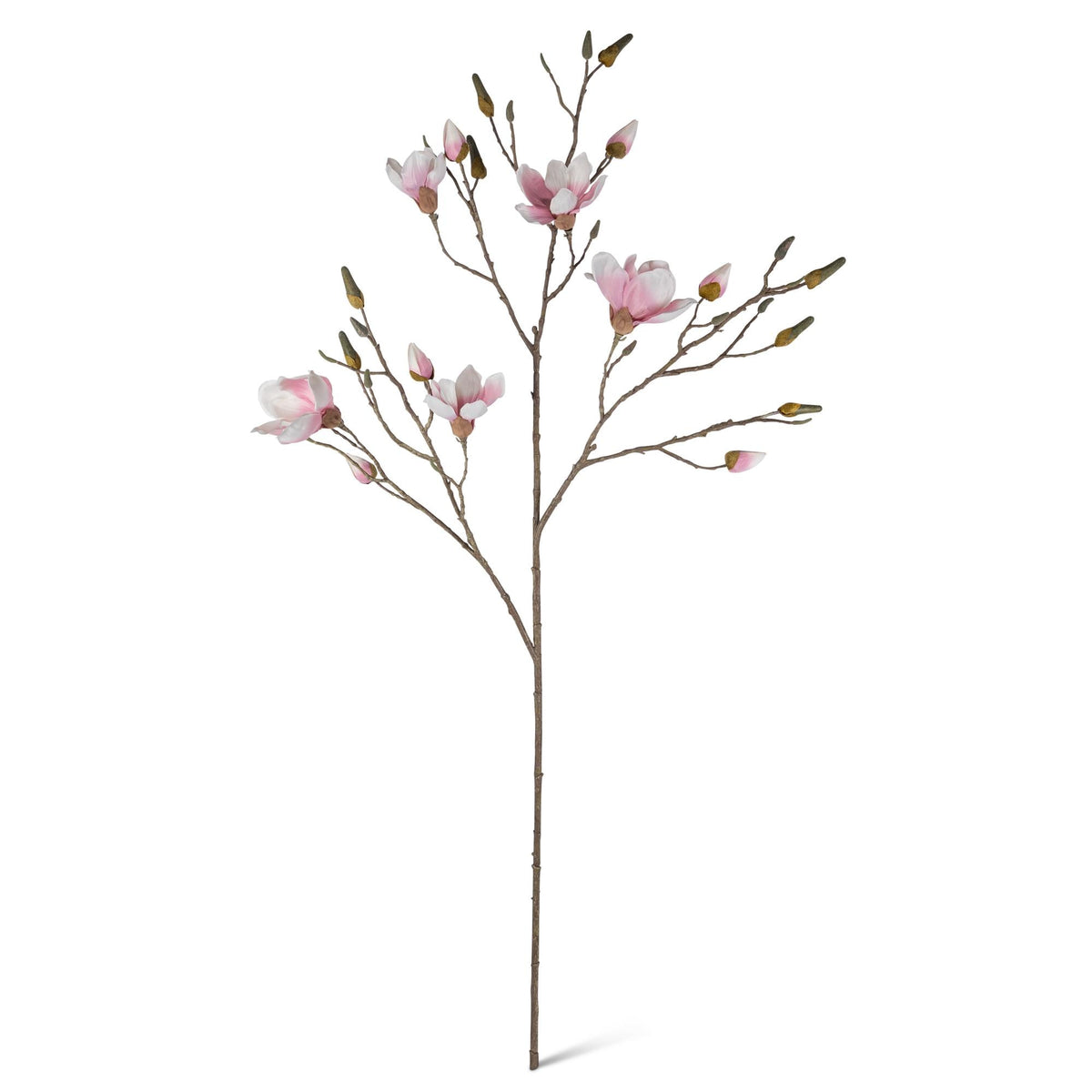 46.45" Magnolia Stem with 11 Flowers