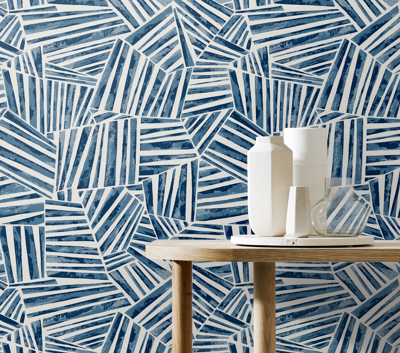 Geometric Textures Alpi Unpasted Wallpaper