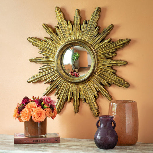 Isolde Sunburst Mirror from Park Hill Collection
