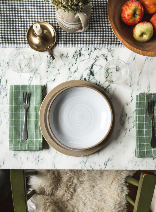Pantry Cotton Check Napkins
