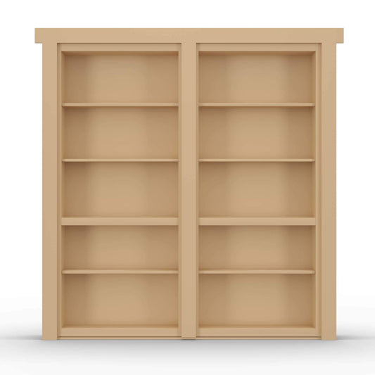 Hidden French Door Paint Grade