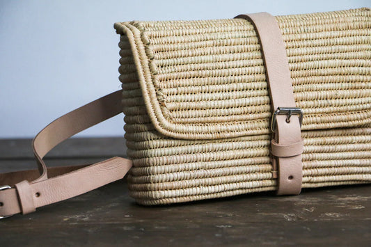 Woven Belt Bag Fanny Pack or Crossbody Purse