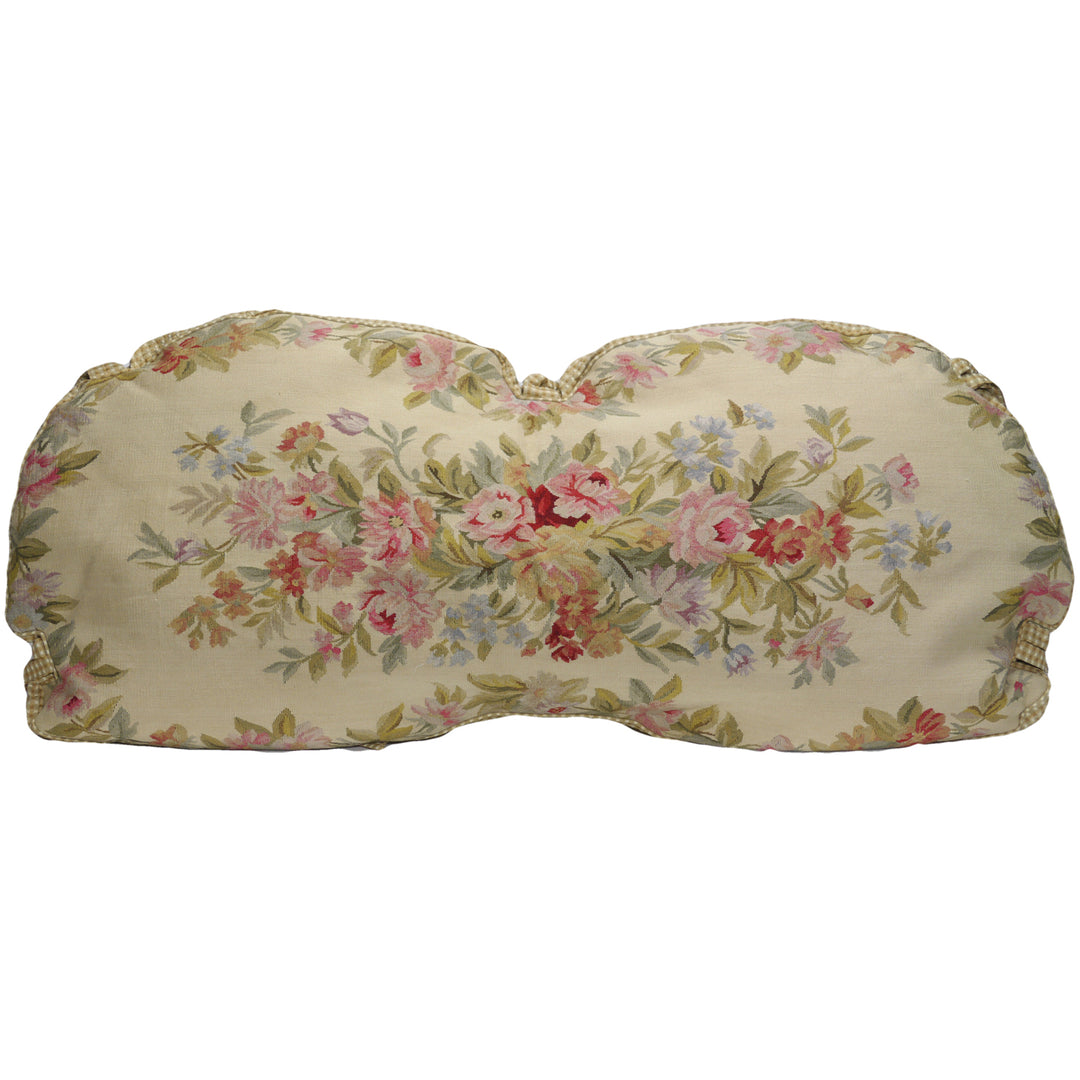 Just for You Yellow Tie On Aubusson Cushion for the Elise and Provence Bench