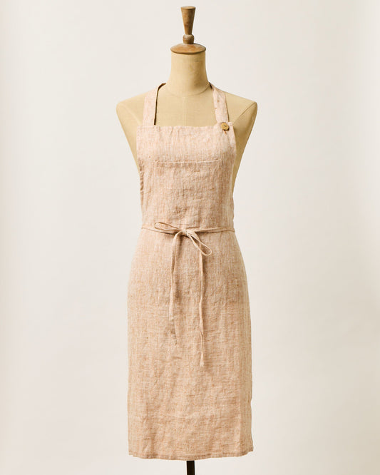 Washed Linen Apron