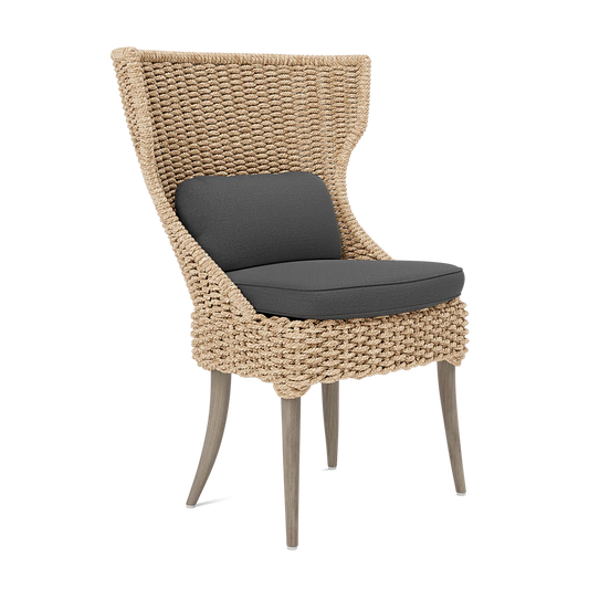 Arla Outdoor Dining Chair Alsek Charcoal