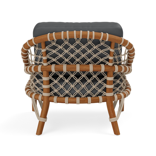 Castelo Outdoor Lounge Chair Garonne Dark Gray