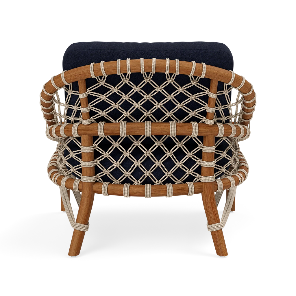 Castelo Outdoor Lounge Chair Lambro Navy