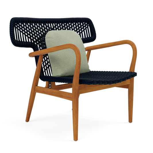 Garrison Outdoor Wing Chair - Weser Sage High-Performance Fabric