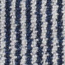 Garrison Outdoor Wing Chair - Yukon Navy Stripe Outdoor Performance Velvet