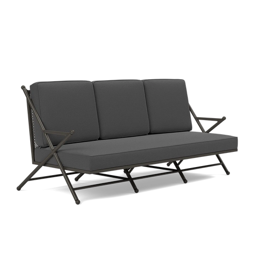 Balta Sofa Alsek Charcoal High-Performance Fabric