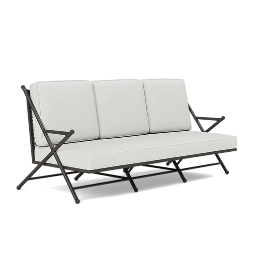 Balta Sofa Garonne White Marine Leather