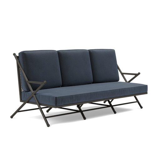 Balta Sofa Havel Navy Outdoor Performance Velvet