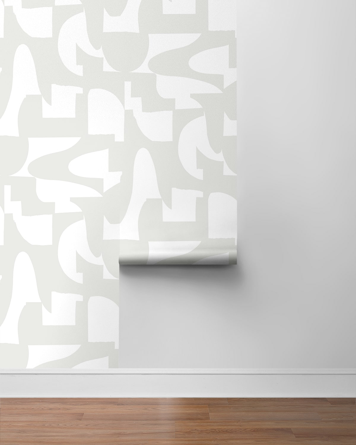 Organic Geometric Premium Peel and Stick Removable Wallpaper