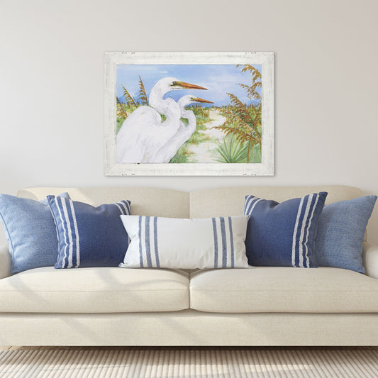 Great Egrets Giclee by Sally Eckman Roberts