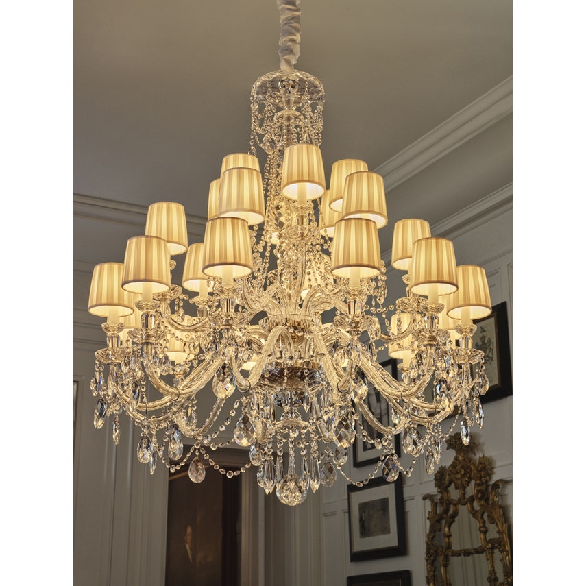 Daniela Twenty Four-Light Chandelier Designed by Ralph Lauren | Visual Comfort