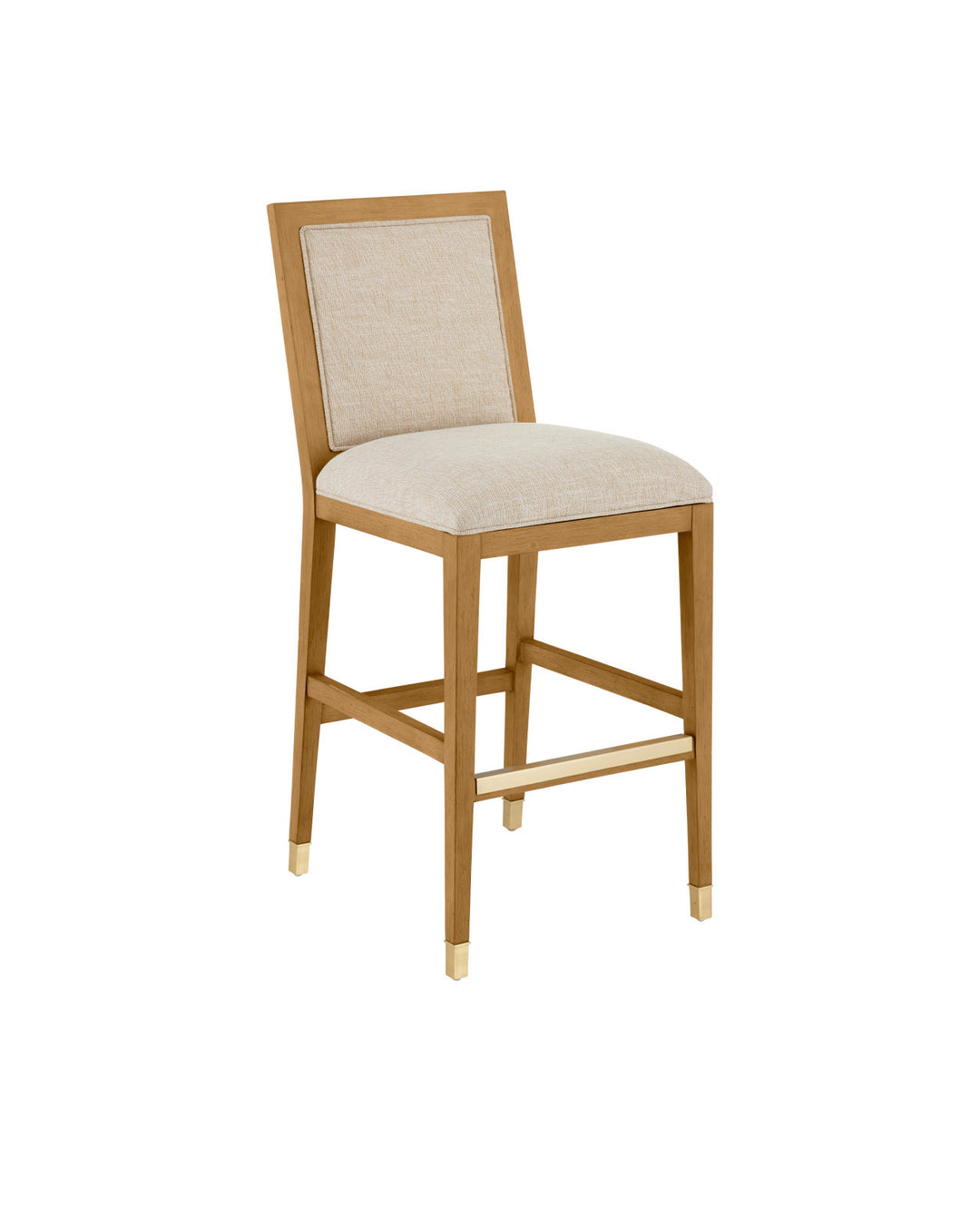 Santos Sea Sand Counter Bar Stool, by Currey and Company