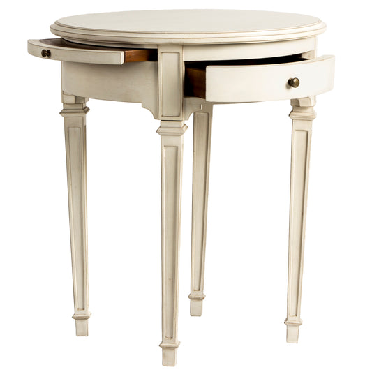 Maddy Cream Side Table