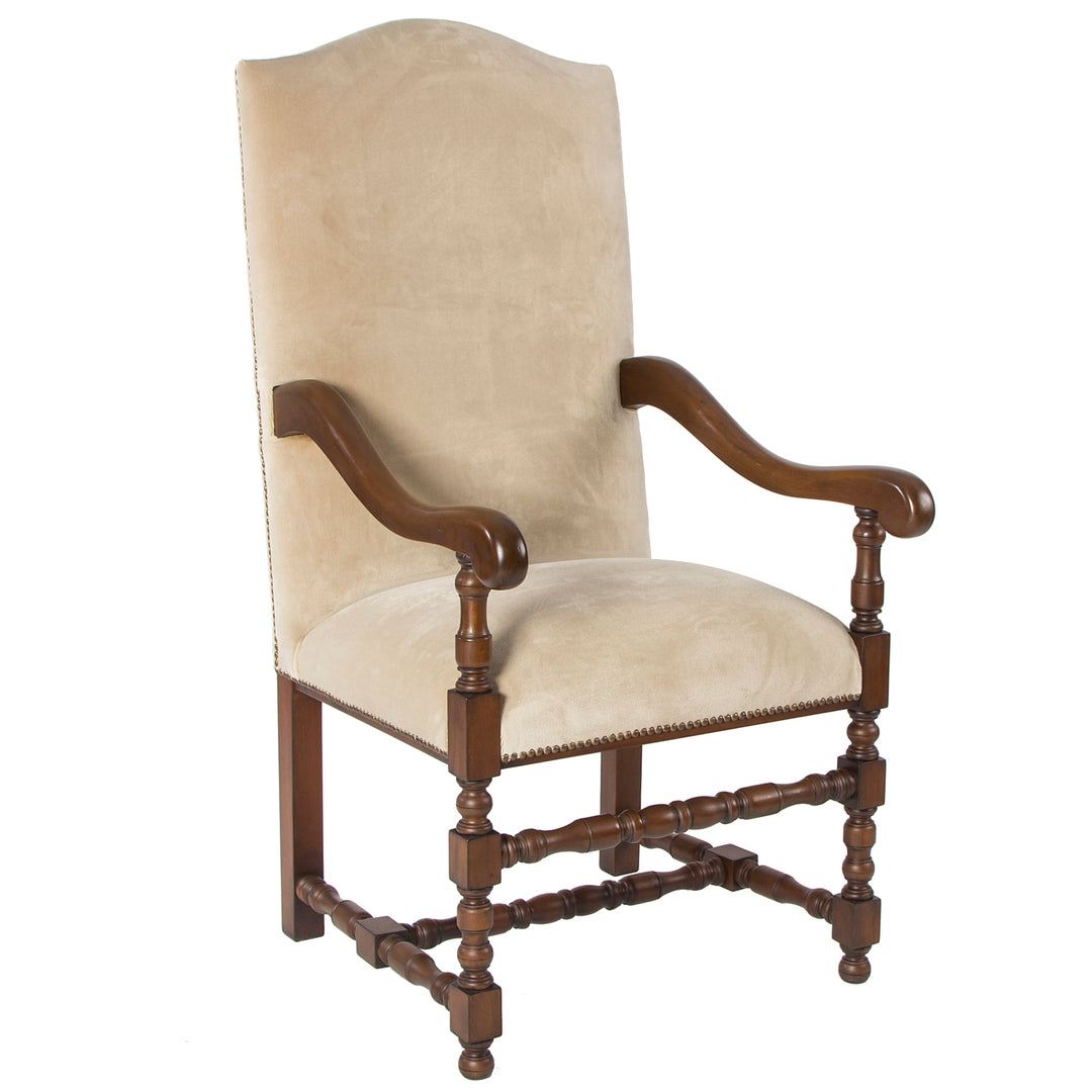 Tan Arm Chair by French Market Collection