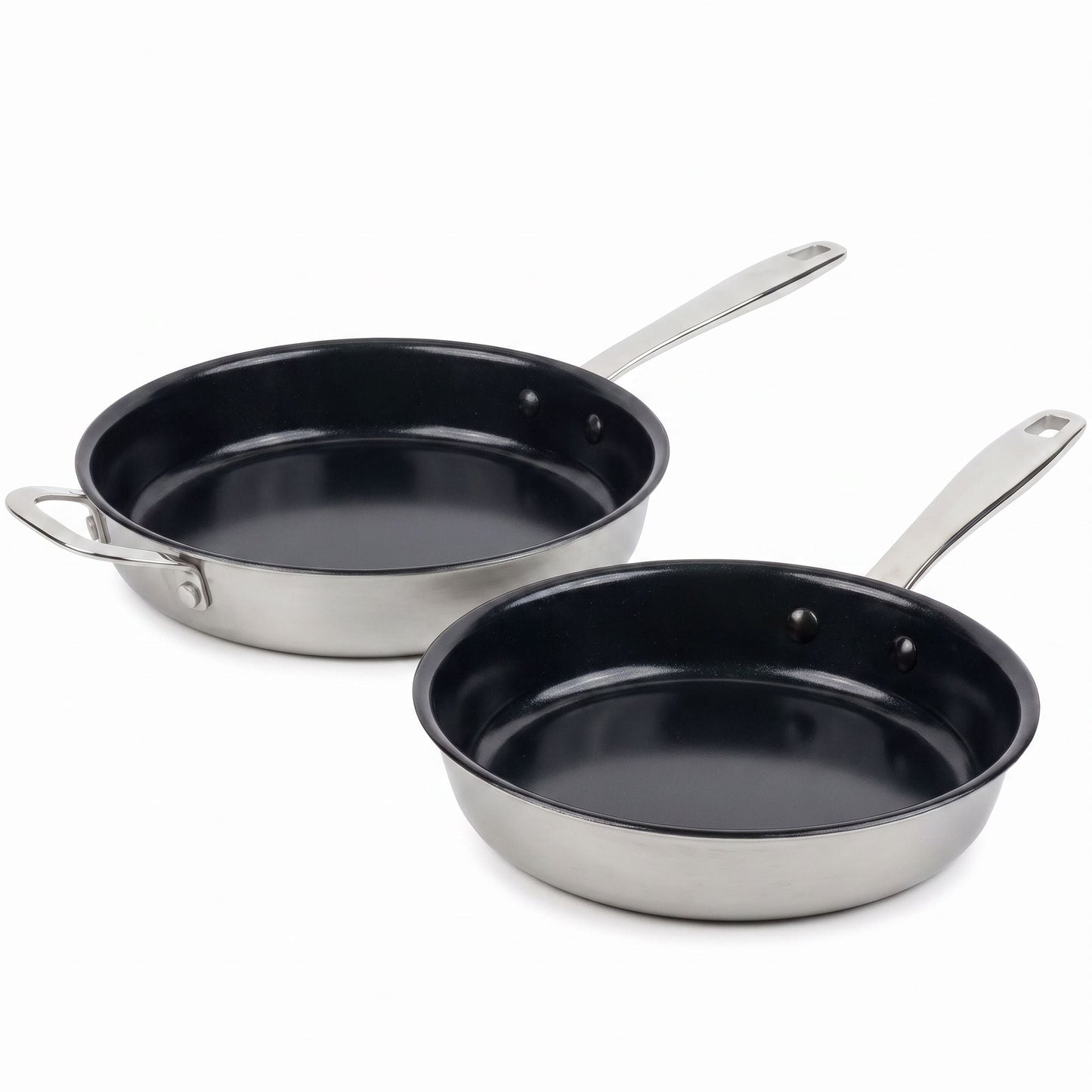 Maestro 5-Ply Stainless Steel Nonstick Frying Pan