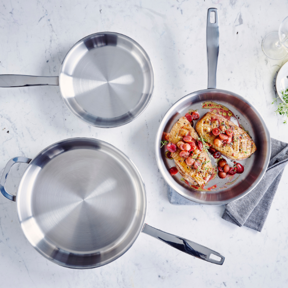 Maestro 5-Ply Stainless Steel Frying Pan