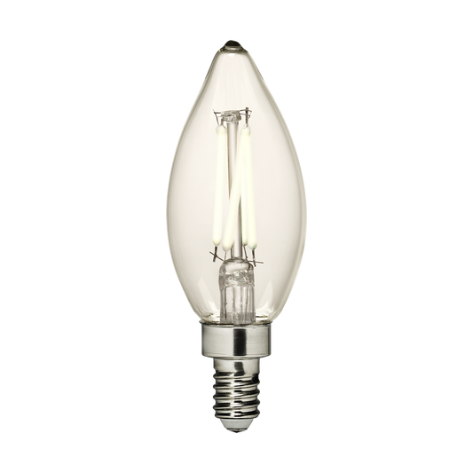 Clear E12 C11 4W 350LM LED Bulb | Visual Comfort