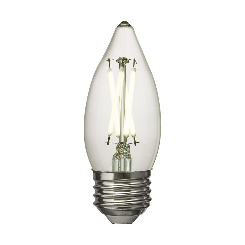 Clear E26 C11 5W 500LM LED Ea Visual Comfort