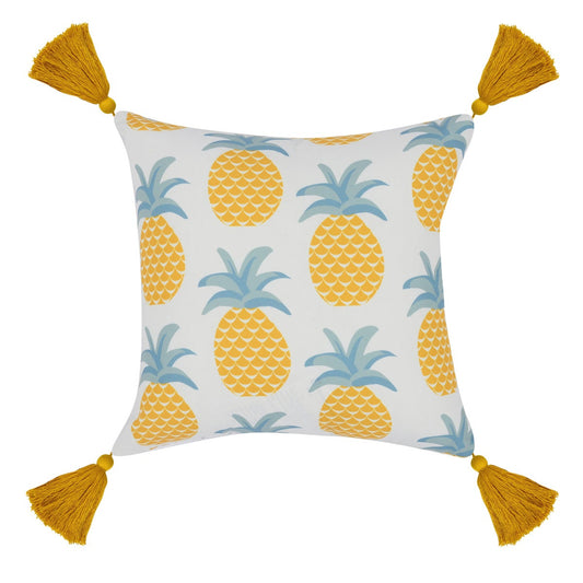 Indoor/Outdoor Sonoma Yellow Multi Pillows 22"- Set of 2