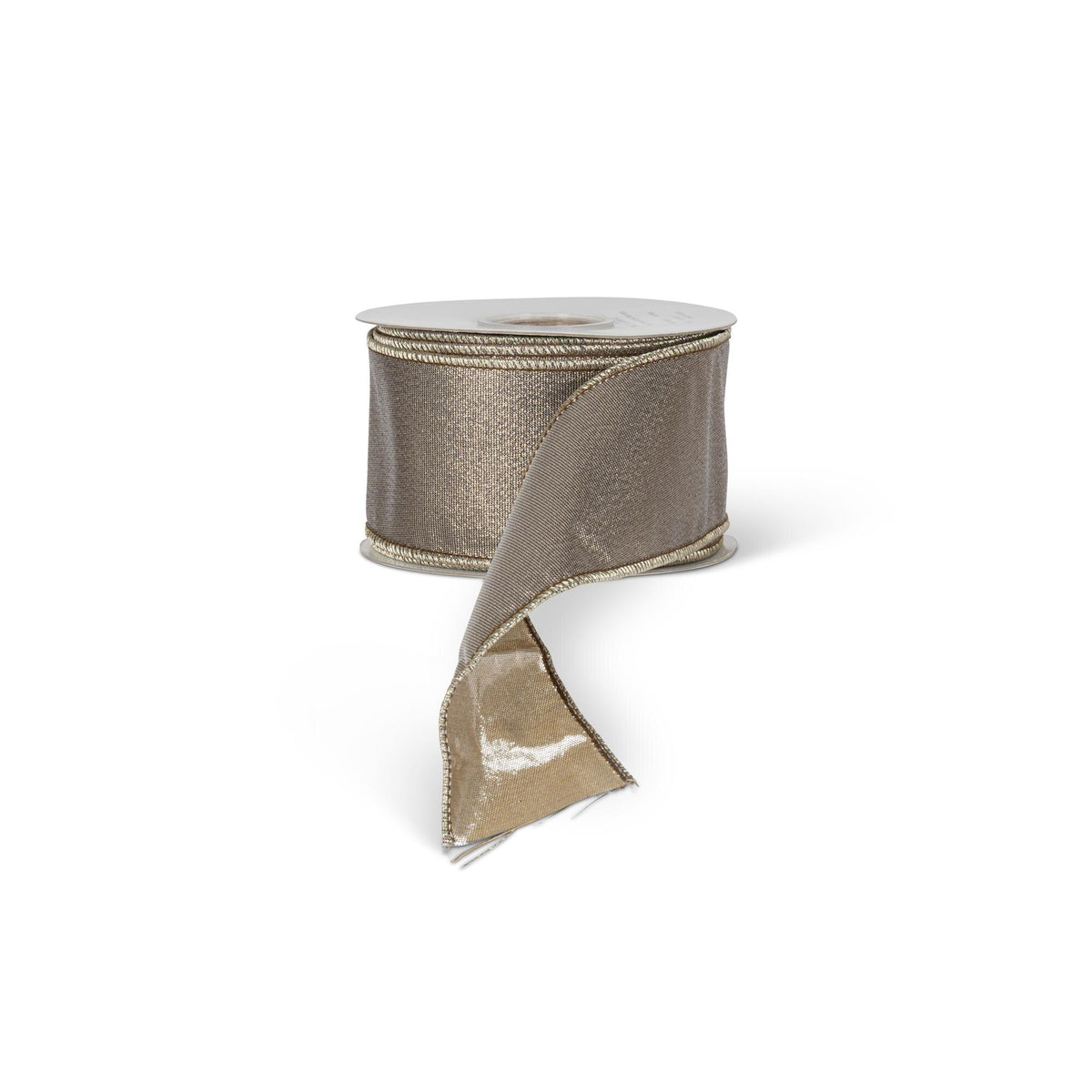 Bronze Metallic Ribbon, 10 Yards, 2.5"W