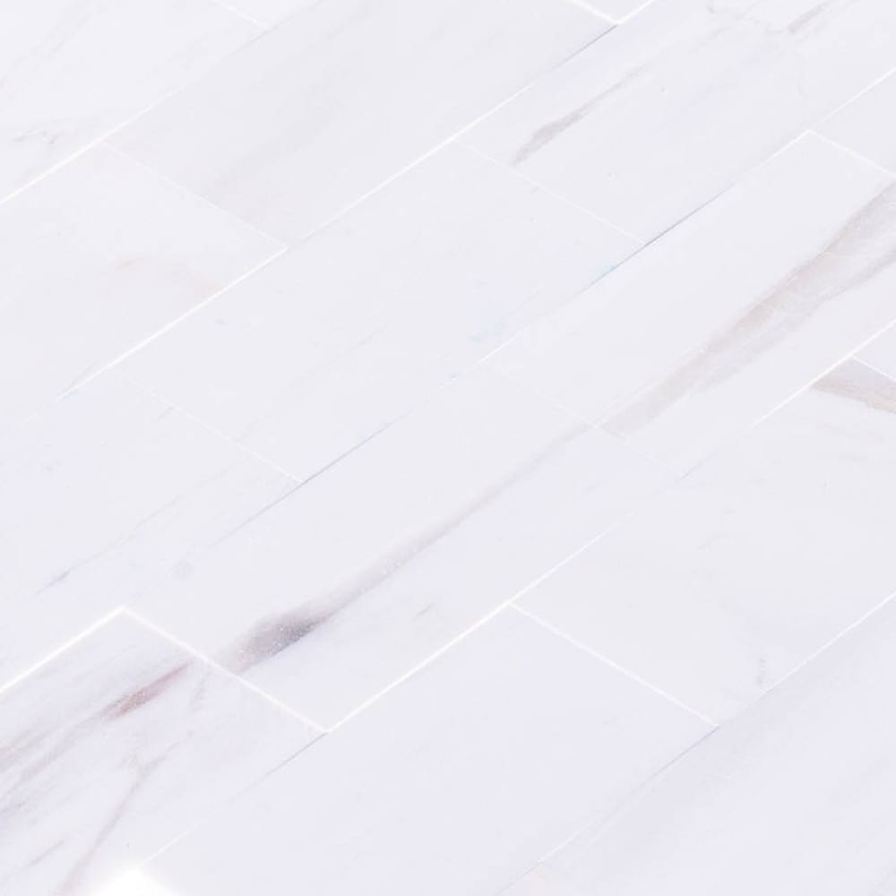 Bianco Dolomite Marble Tile Honed-Floor Collection - Livfloors Collection