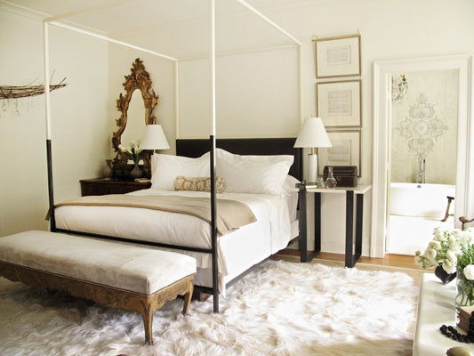 Contemporary Iron Console/Side Table By Tara Shaw how with bedroom furniture