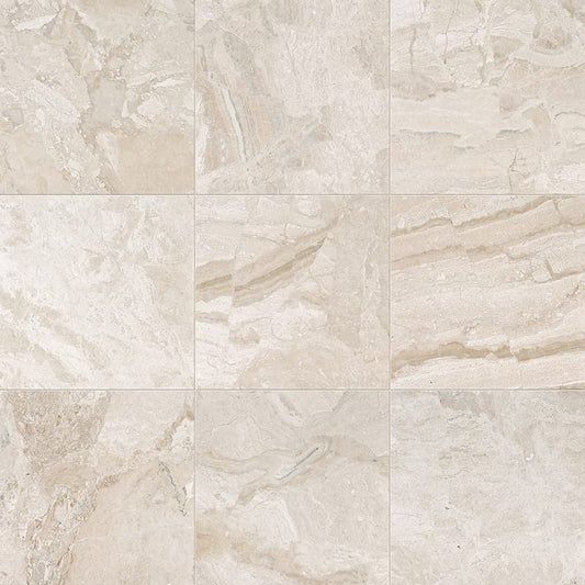 Diana Royal Beige Marble Polished Floor and Wall Tile - Livfloors Collection