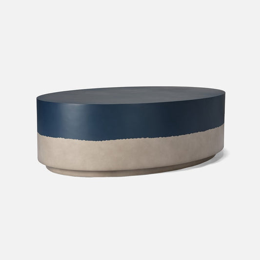 Ashmore Coffee Table Navy/Natural